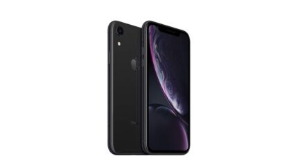 ايفون XR اسود 256 84% - آيفون مستعمل